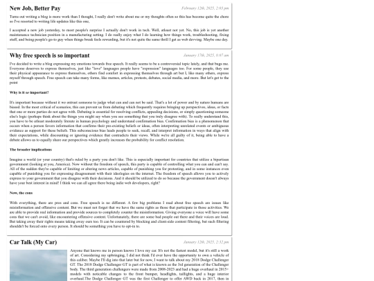 apps/blog screenshot
