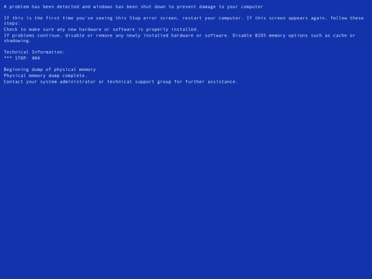 not_found screenshot