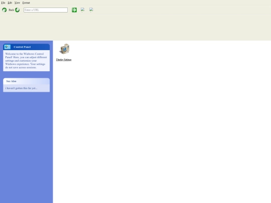 settings screenshot
