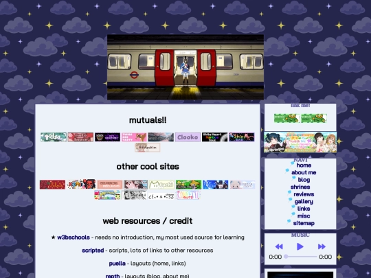 links screenshot