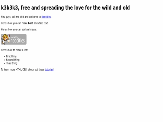 index screenshot