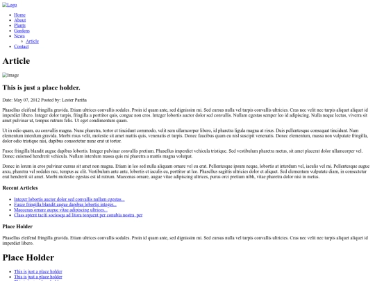 article screenshot