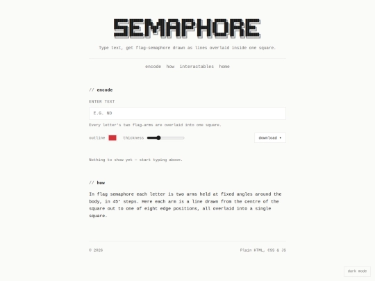 semaphore screenshot