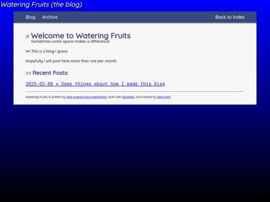 blog screenshot