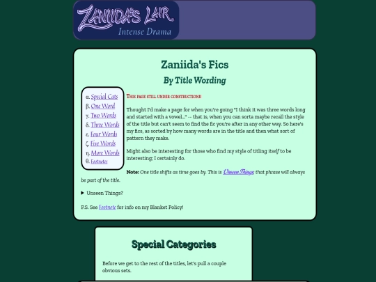 fics/NumWords screenshot