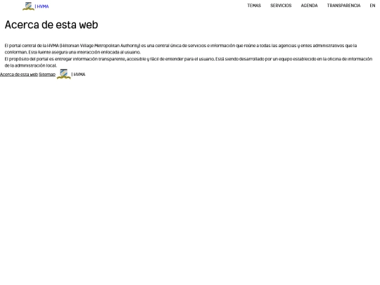 hvma/acercade screenshot