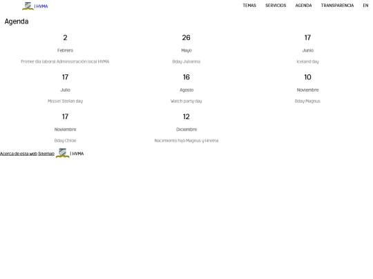 hvma/eventos screenshot