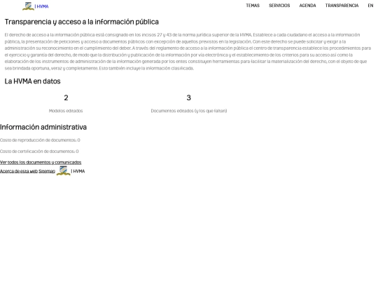 hvma/transparencia screenshot