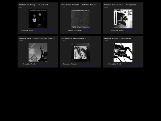 musicrecs screenshot