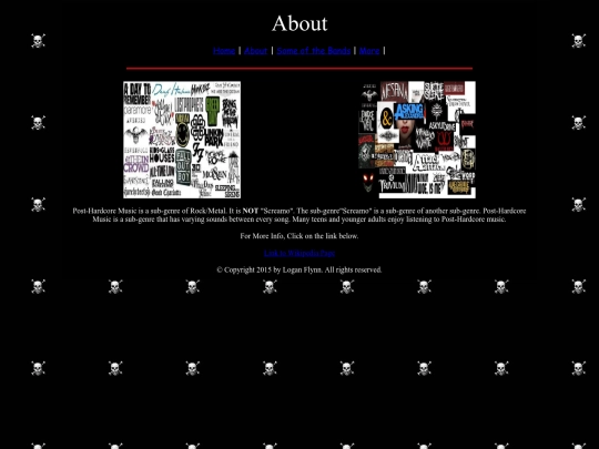 info screenshot