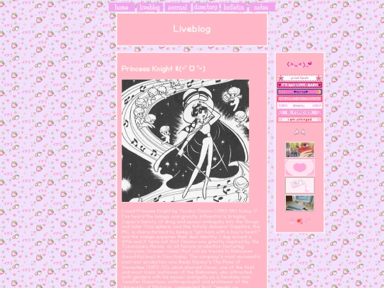 liveblog screenshot