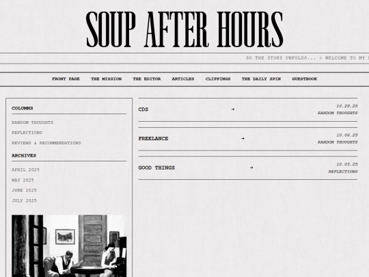 articles screenshot