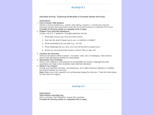 CSS_Activity screenshot