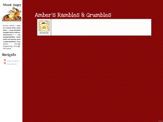 ambersblog screenshot