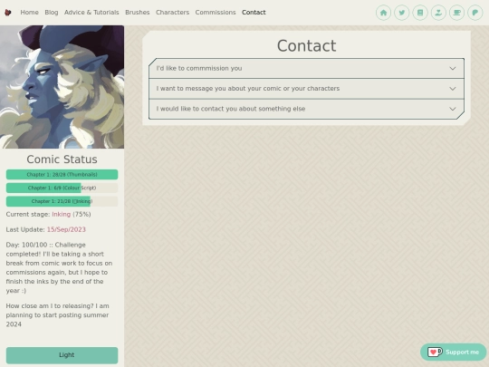 contact screenshot