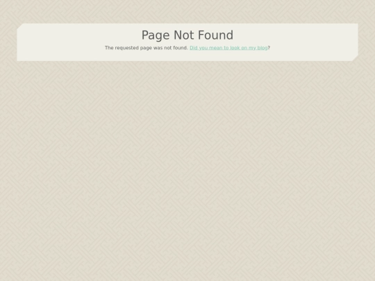 not_found screenshot