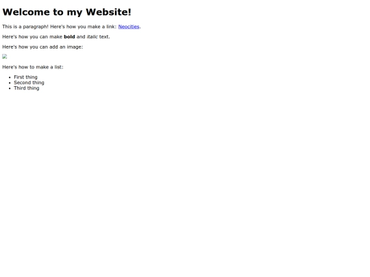 test screenshot