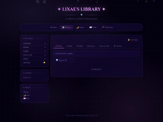 books screenshot
