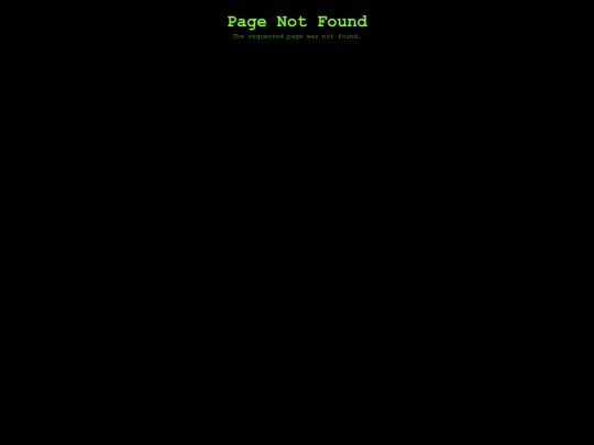 not_found screenshot
