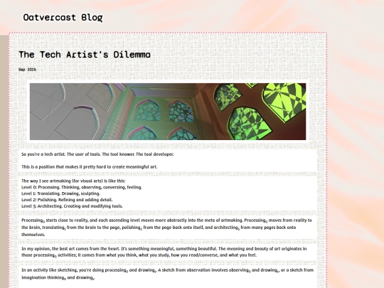 Post_TechArtistsDilemma screenshot