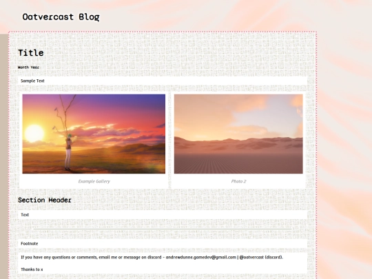 Post__BlankPostTemplate screenshot