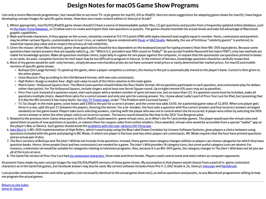 gameshow/macgames2 screenshot