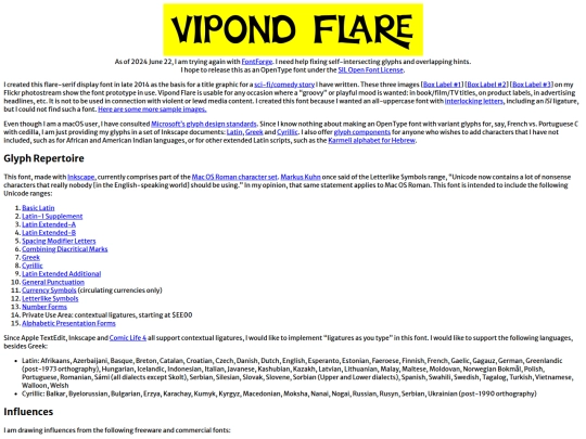 miscellany/displayfont screenshot