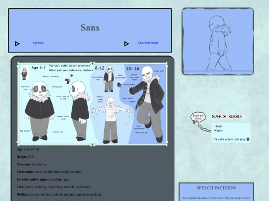 BTA/Sans screenshot