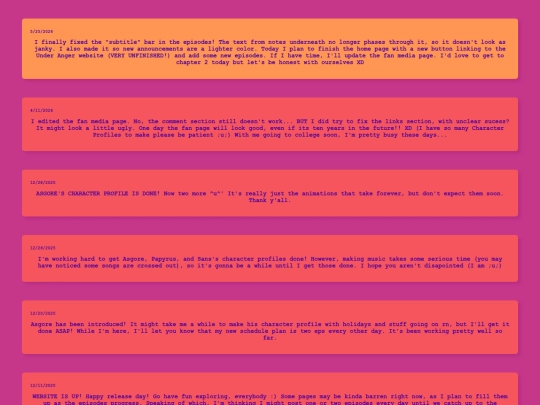BTA/announcementswindow screenshot