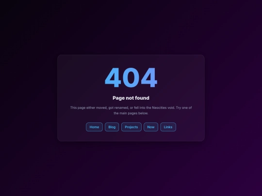 not_found screenshot