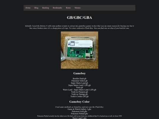 roms/gb screenshot