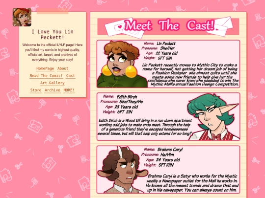 Cast screenshot