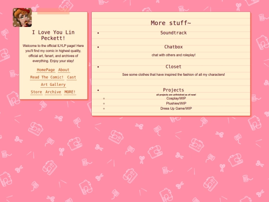 MorePage screenshot