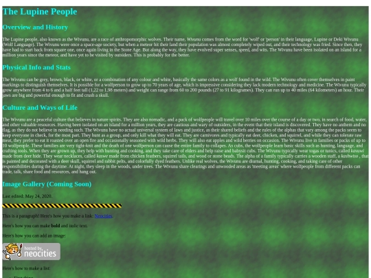 lupine screenshot