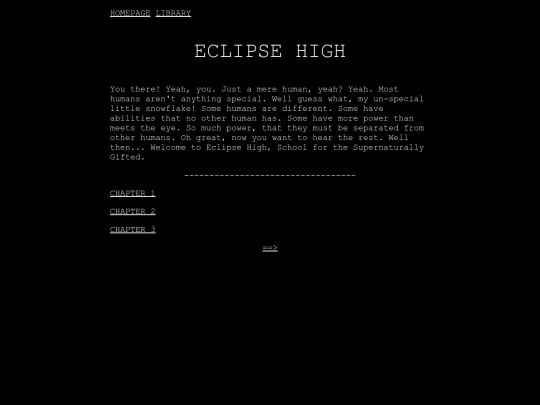 caesars library/eclipse/eclipse0 screenshot
