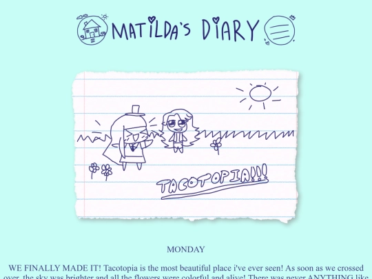 matildas diary/matildasdiary7 screenshot