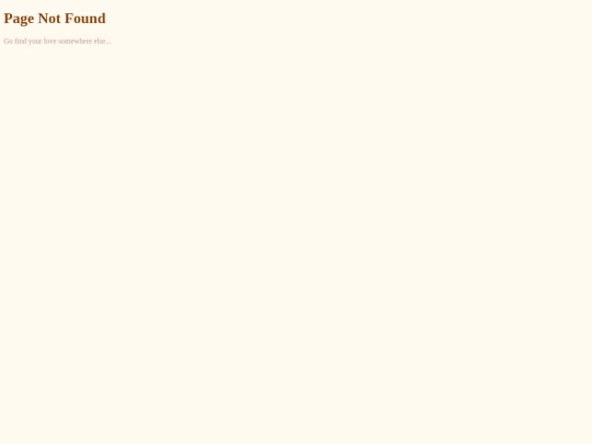 not_found screenshot