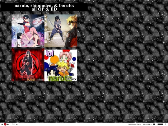 music/naruto screenshot