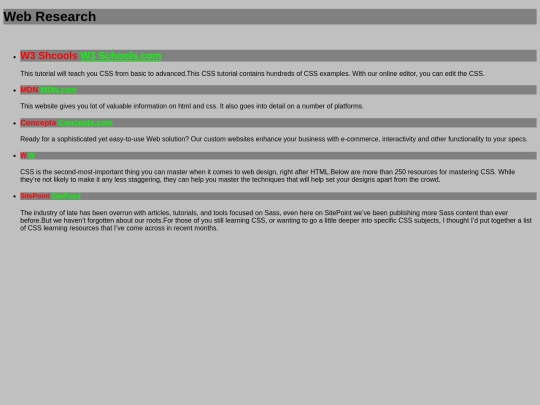 Web Research/WebResearch screenshot
