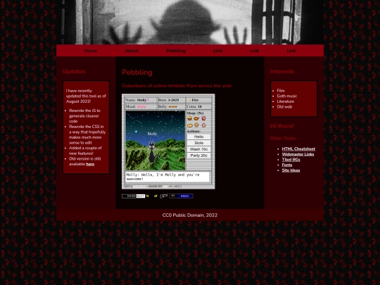 pebbling screenshot