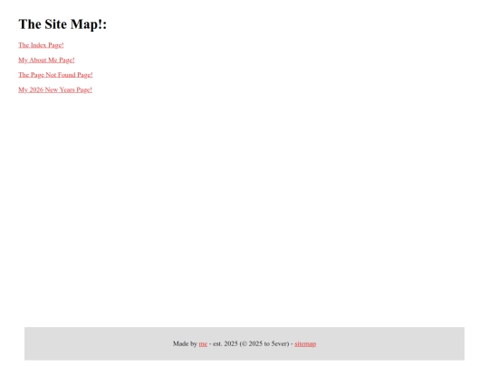 sitemap screenshot