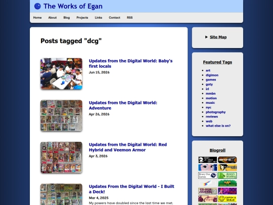 tagged/dcg screenshot