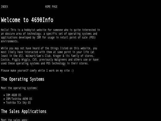 index screenshot