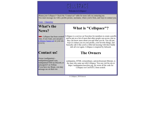 index screenshot