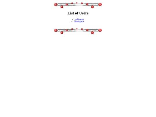 users screenshot