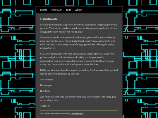 posts/Sharpening-the-Blade screenshot