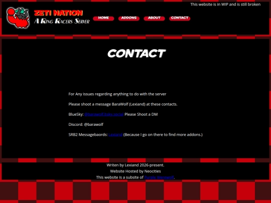 zeti-nation-website/contact screenshot