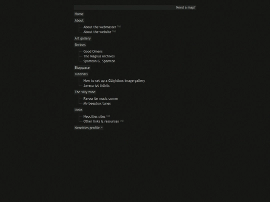 sitemap screenshot