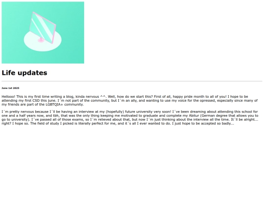 life.updates.index screenshot