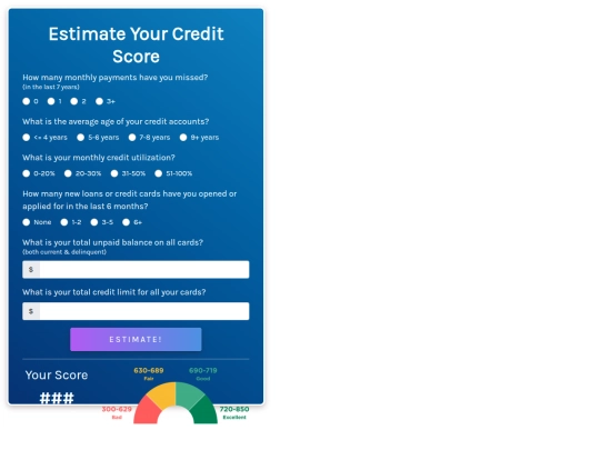 CreditScore-master/creditscore/creditscore screenshot